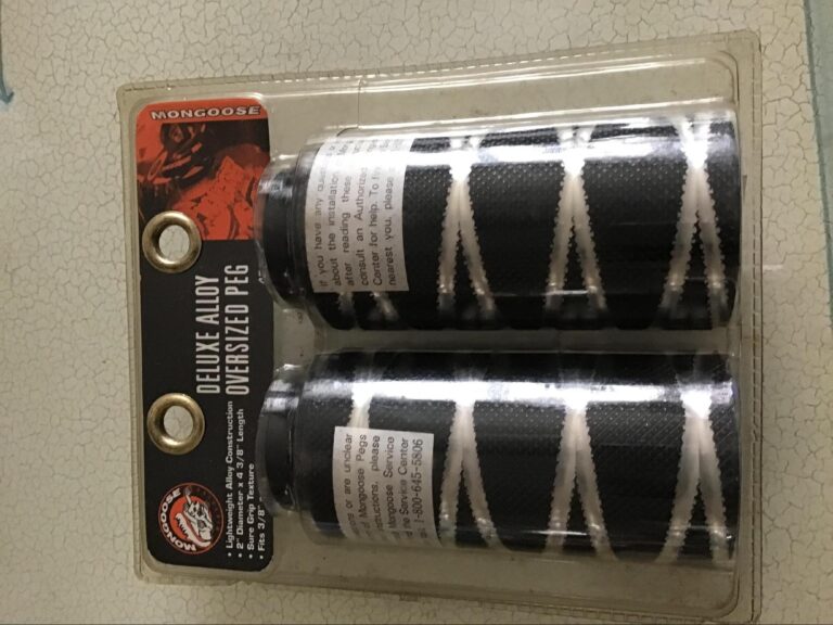 MONGOOSE（マングース） DELUXE ALLOY OVERSIZED PEG（2020年4月）